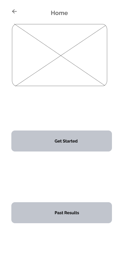 Religion Home Wireframe